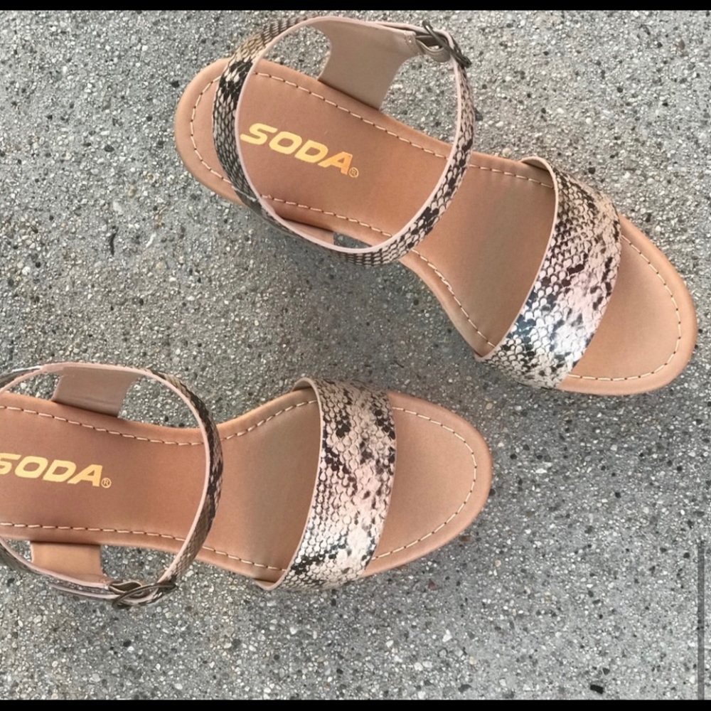 SODA platform python sandals - Picture 4 of 6